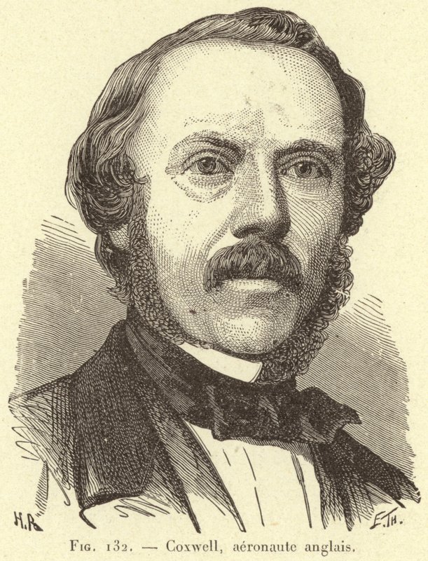 Coxwell, English Aeronaut by French School
