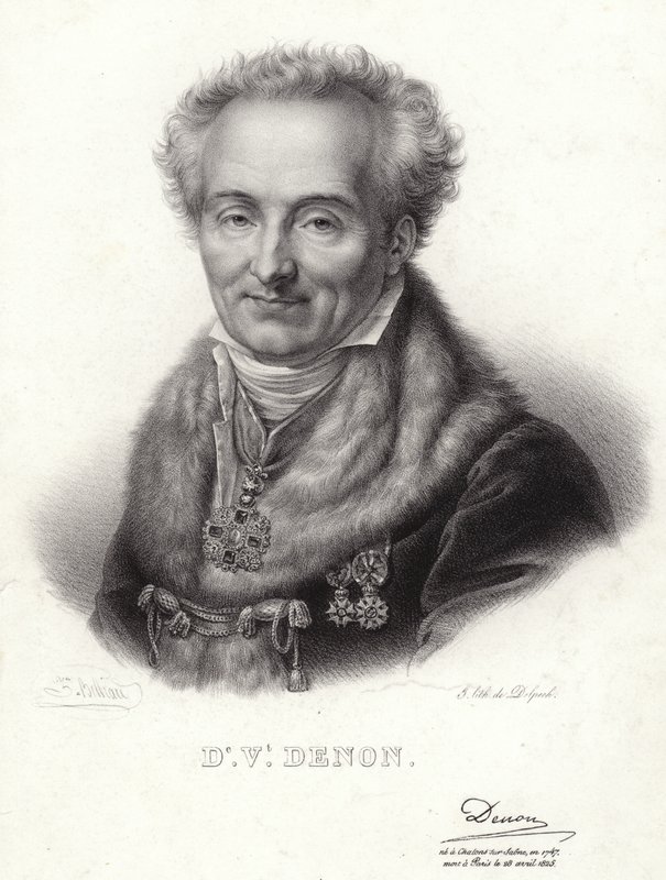 Dominique Vivant Baron de Denon by French School