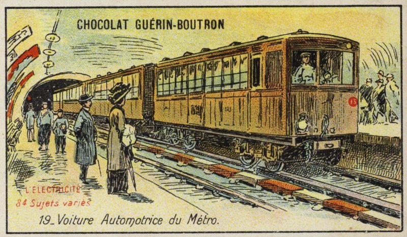Electric Metro Train by French School