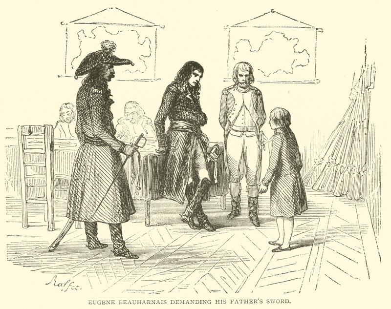 Eugene Beauharnais demanding his father