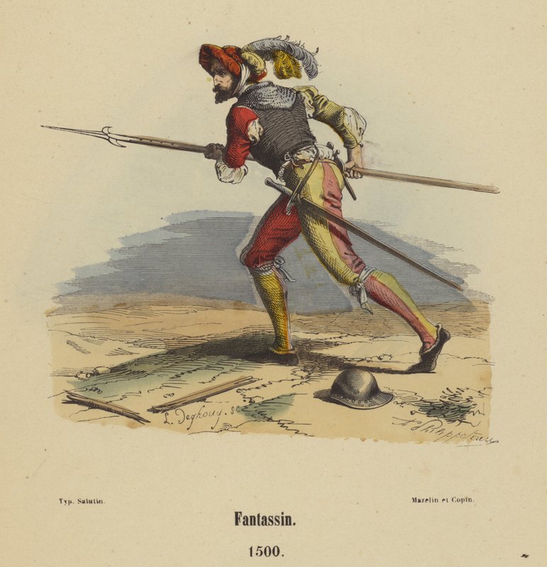 Infantryman by French School