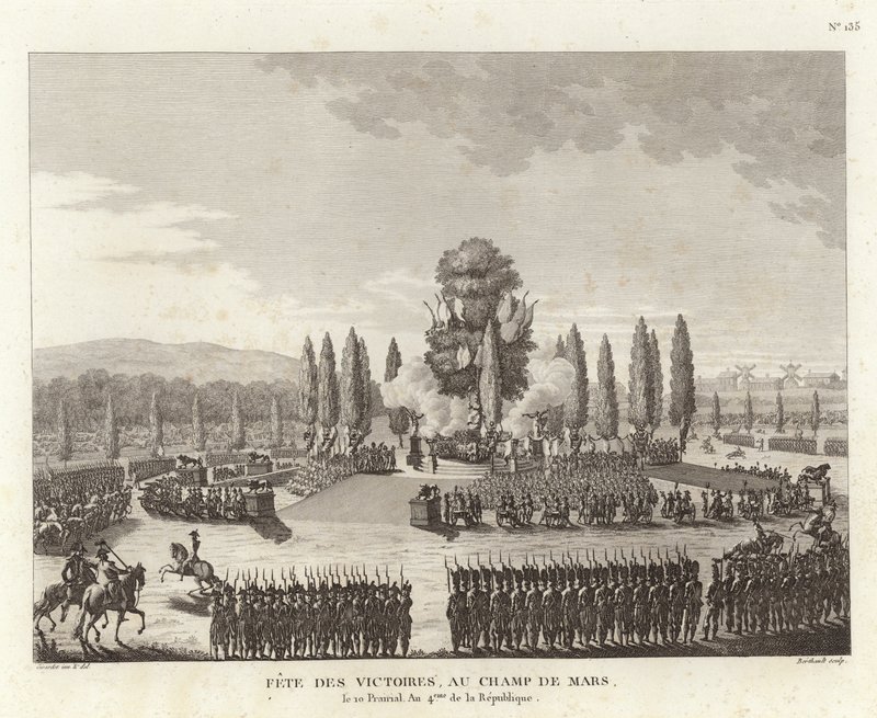 Festival of Victory by French School