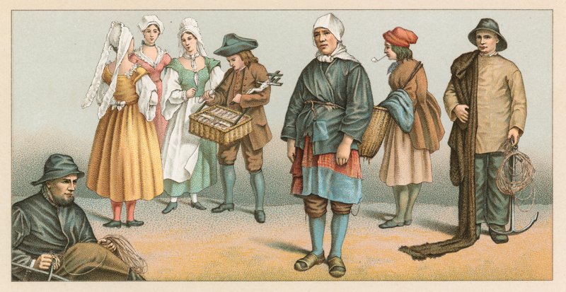 France 19th Century Costume by French School