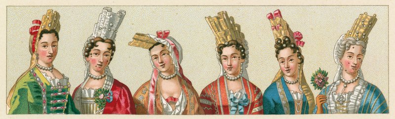 France 17th Century Costume by French School