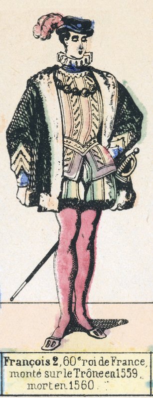 Francis II, 60th King of France, ascended the throne in 1559, died in 1560 by French School