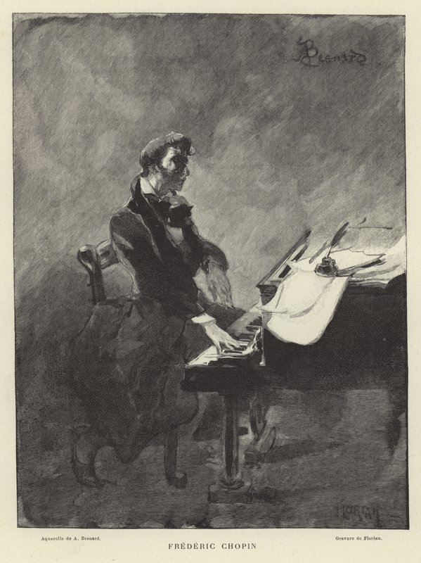 Frederic Chopin, Polish Pianist and Composer by French School