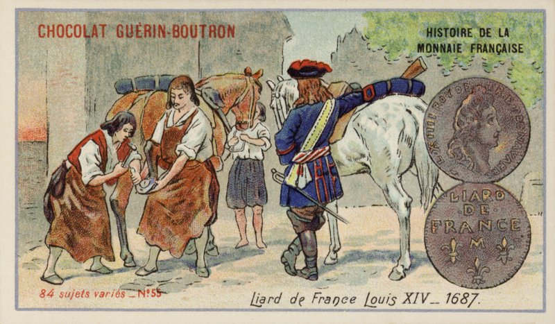 French Liard of the Reign of Louis XIV by French School