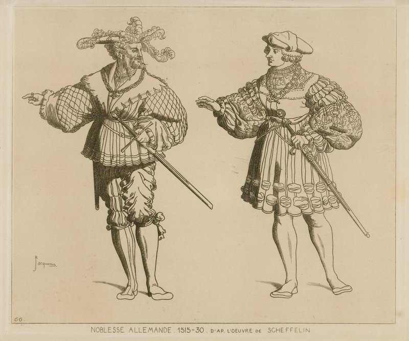 German Nobility, 1515-30 by French School