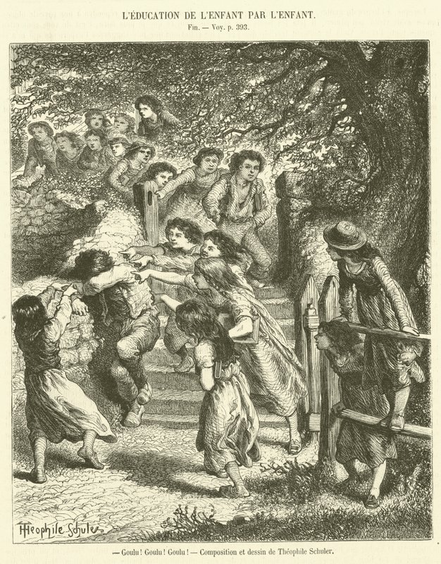 Greedy! Greedy! Greedy! (engraving) by French School