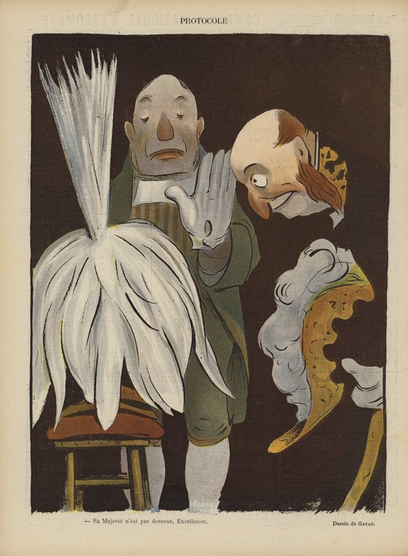 Illustration for Le Rire by French School
