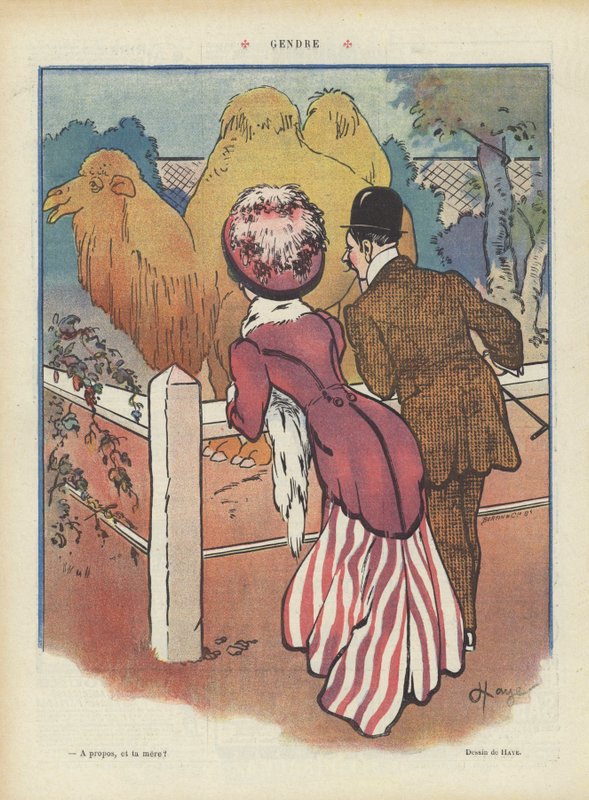 Illustration for Le Rire by French School