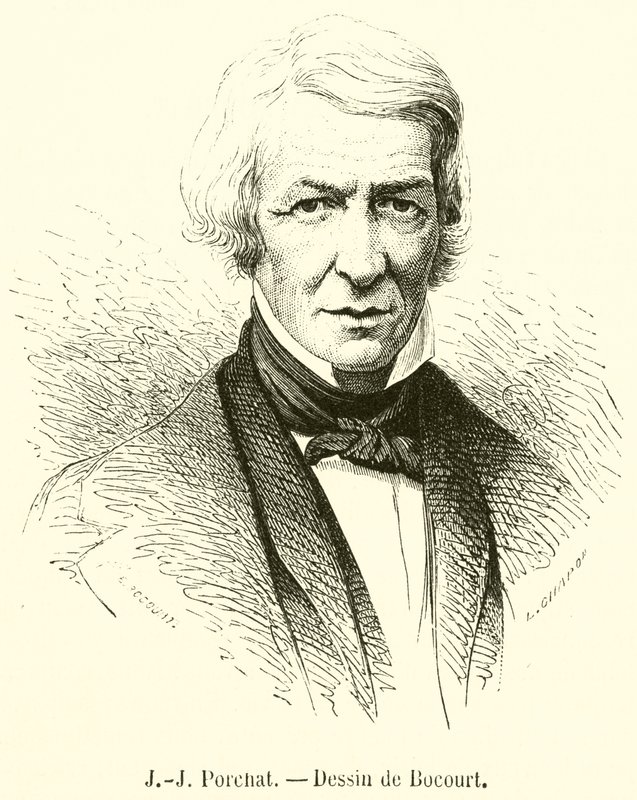 J-J Porchat (engraving) by French School