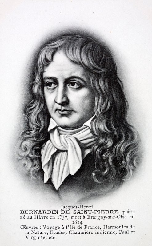Jacques-Henri Bernardin de Saint-Pierre, French Author by French School