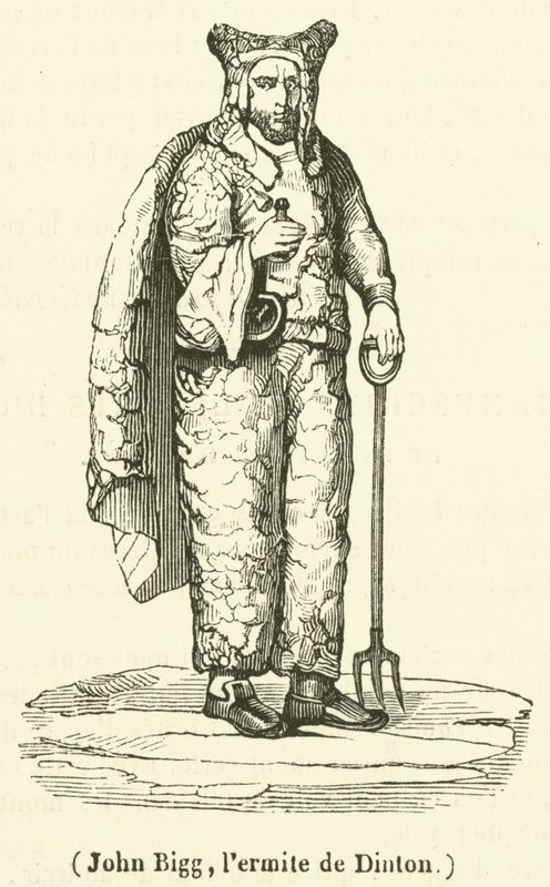 John Bigg, the Hermit of Dinton by French School