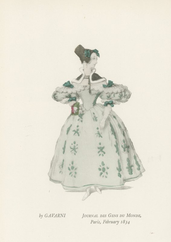Journal des Gens du Monde, Paris, February 1834 by French School