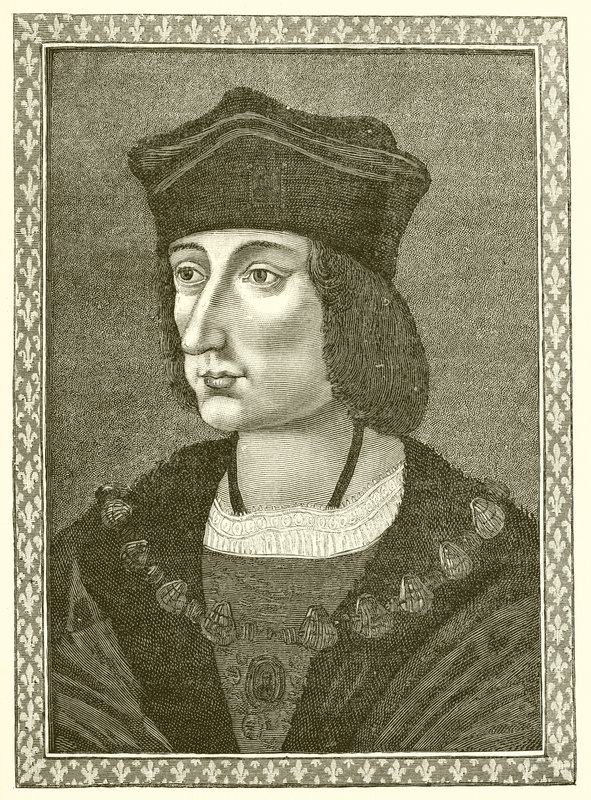 King Charles VIII by French School