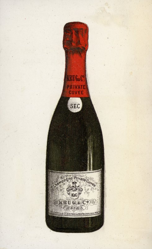 Krug Champagne by French School