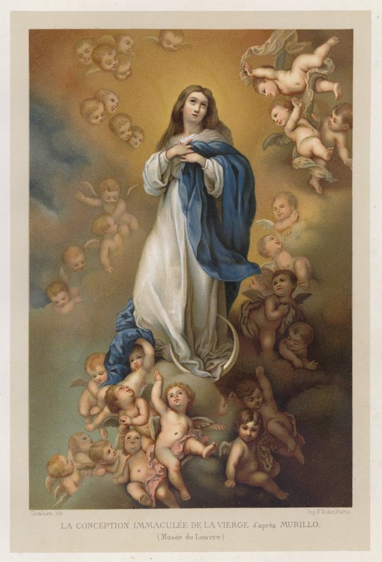 The Immaculate Conception of the Virgin after Murillo, Louvre Museum by French School