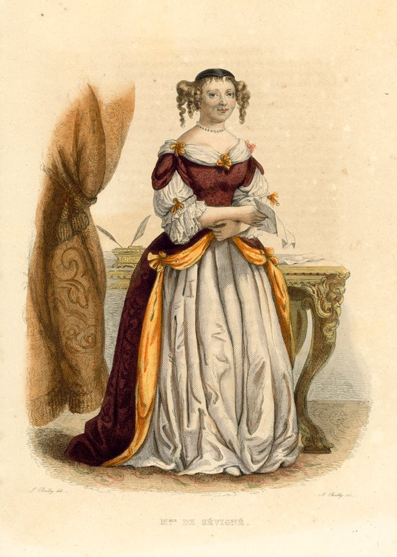 Marquise de Sevigne by French School