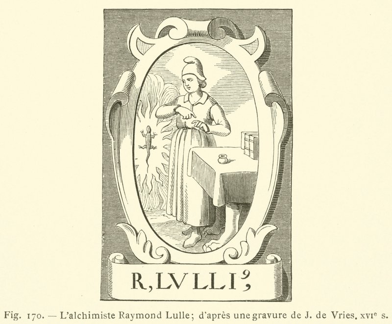 The Alchemist Raymond Lulle by French School