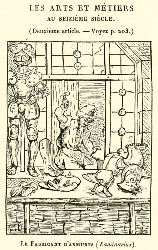 The Armorer, Laminarius by French School