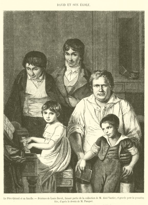 Father Gerard and His Family by French School