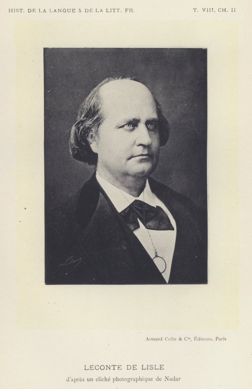 Leconte de Lisle by French School