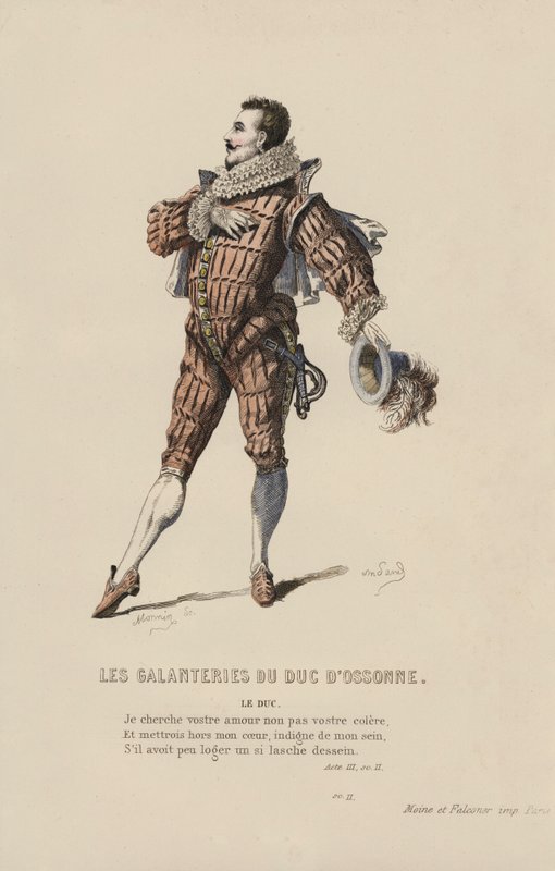 The Gallantries of the Duke of Ossonne, The Duke by French School