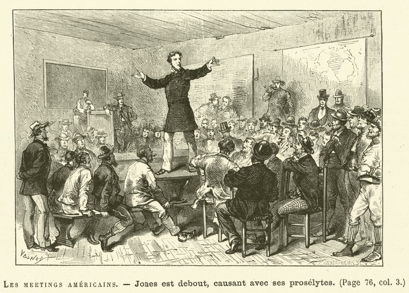 The American Meetings by French School