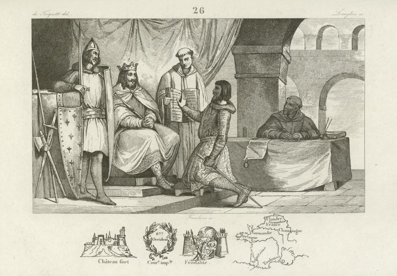 Louis II, King of Italy and Holy Roman Emperor by French School