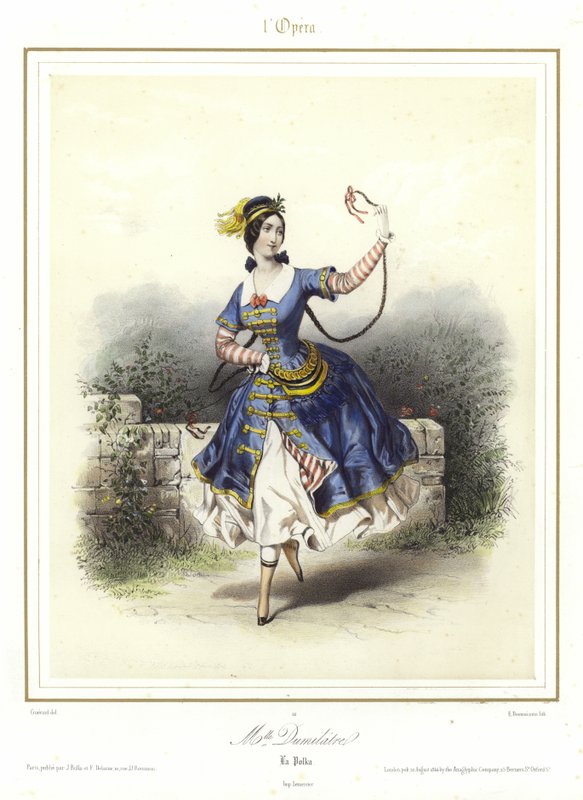 Louise FitzJames in the Pas Ventien les Annales de l
