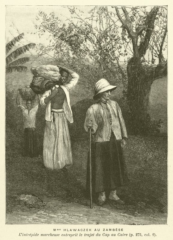 Madame Hlawaczek at the Zambezi by French School