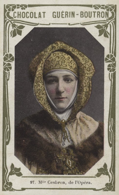 Mademoiselle Cesbron, of the Opera by French School