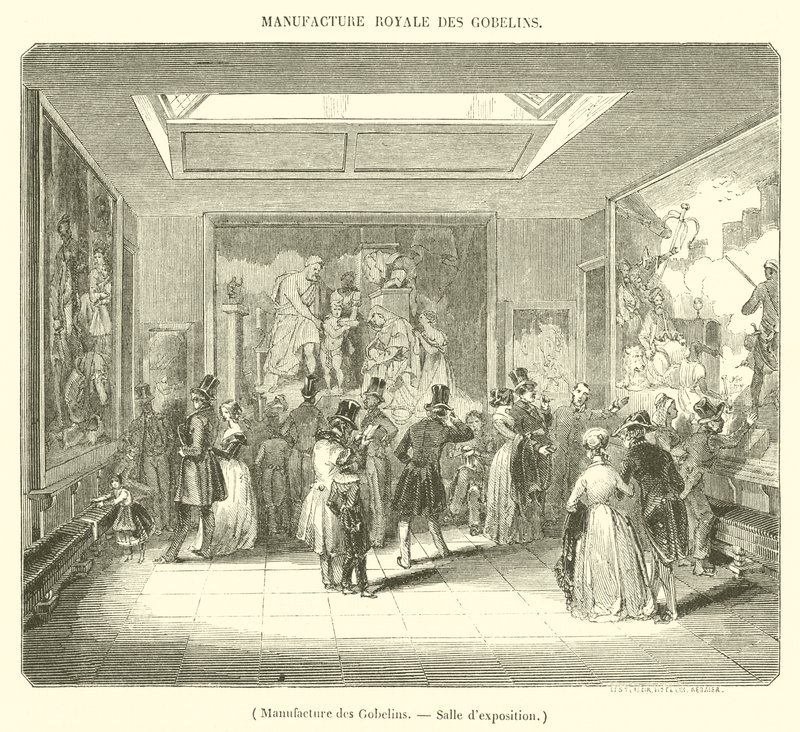 Gobelins Manufactory, Exhibition Hall by French School