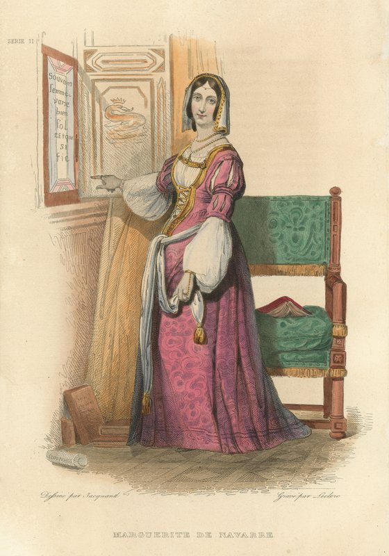 Marguerite de Navarre by French School