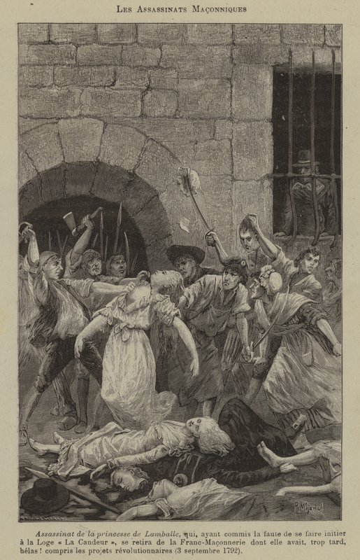 Masonic Assassinations by French School