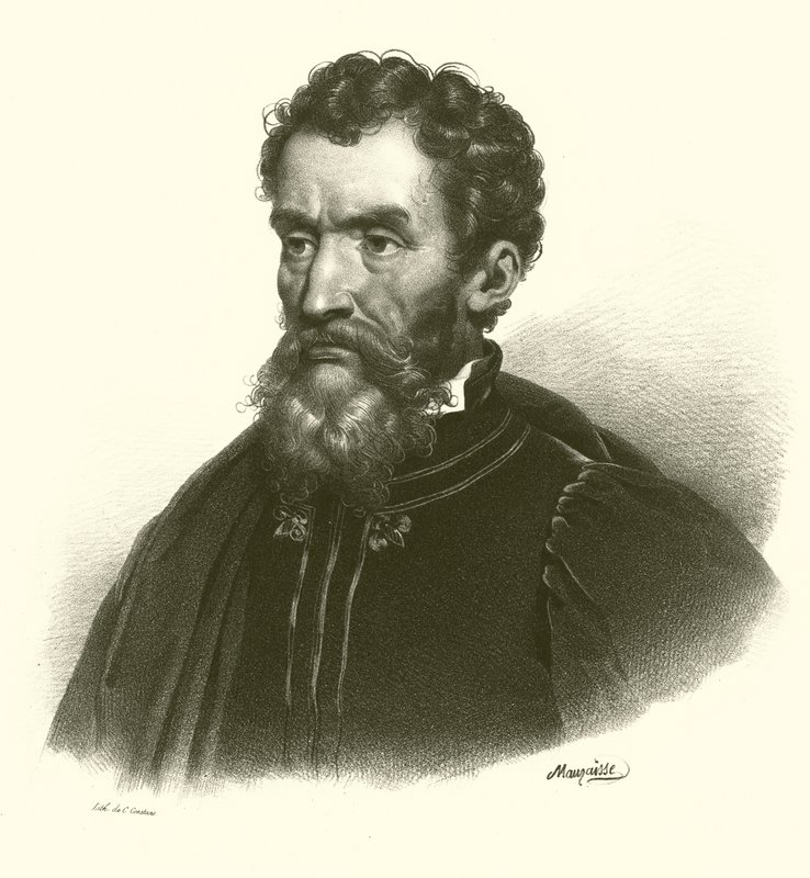 Michelangelo, portrait by French School