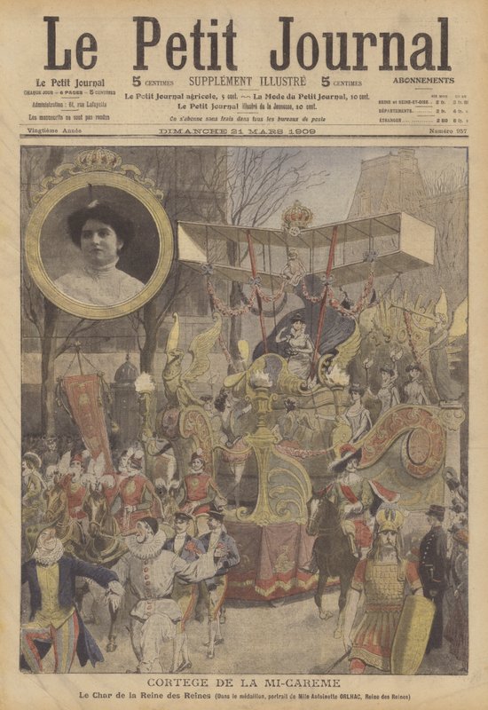 Mid-Lent Procession in Paris by French School