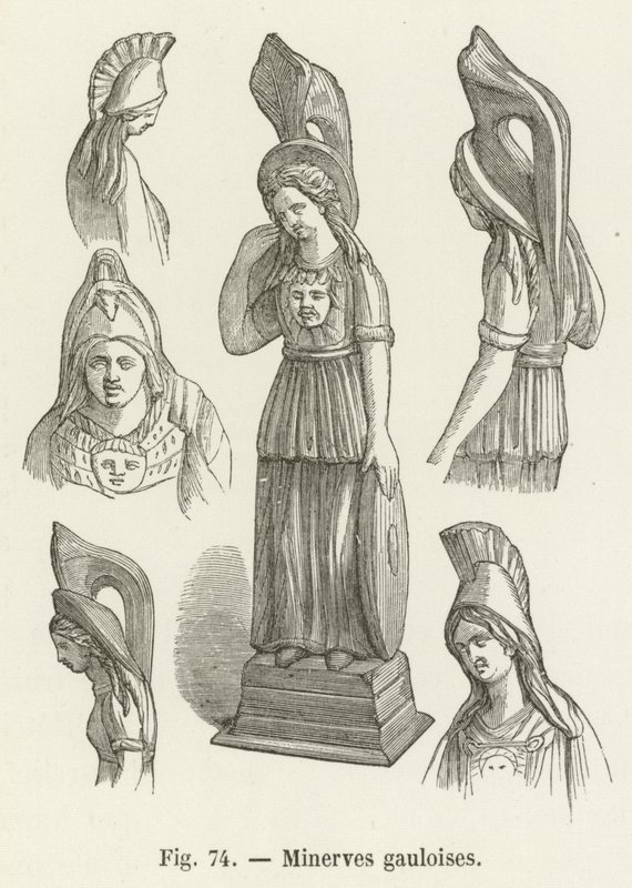 Gaulish Minervas by French School