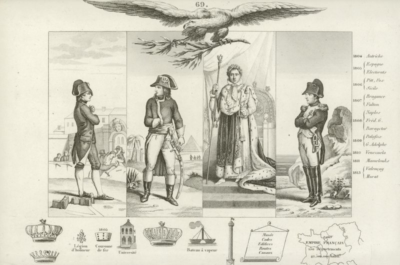 Napoleon Bonaparte by French School