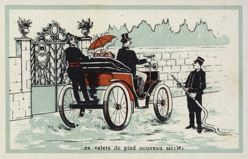 New century footmen by French School
