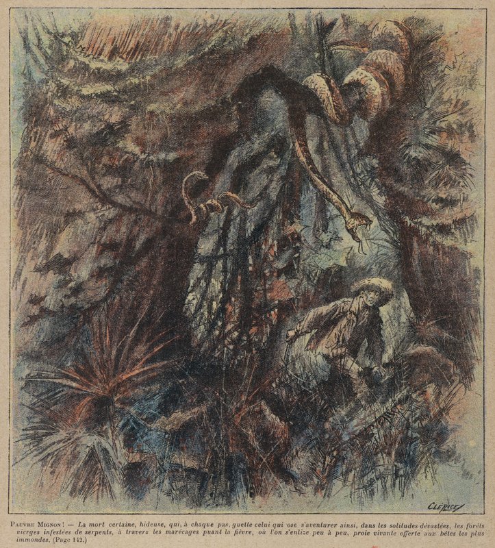 Poor Mignon by Edmond Ladoucette by French School