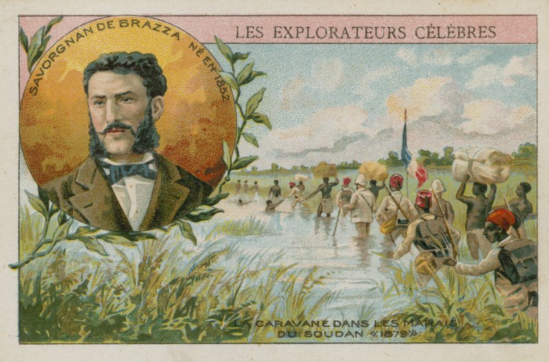 Pierre Savorgnan de Brazza, Italian-born French Explorer by French School