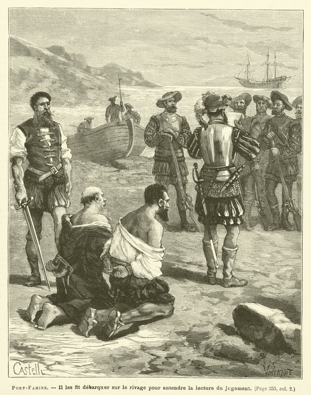 Port-Famine (engraving) by French School