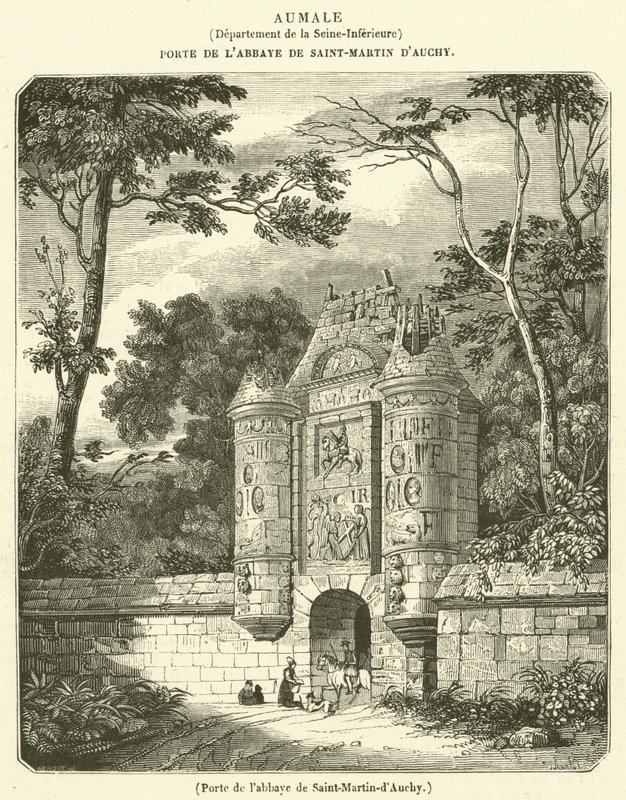 Gate of the Abbey of Saint-Martin-d