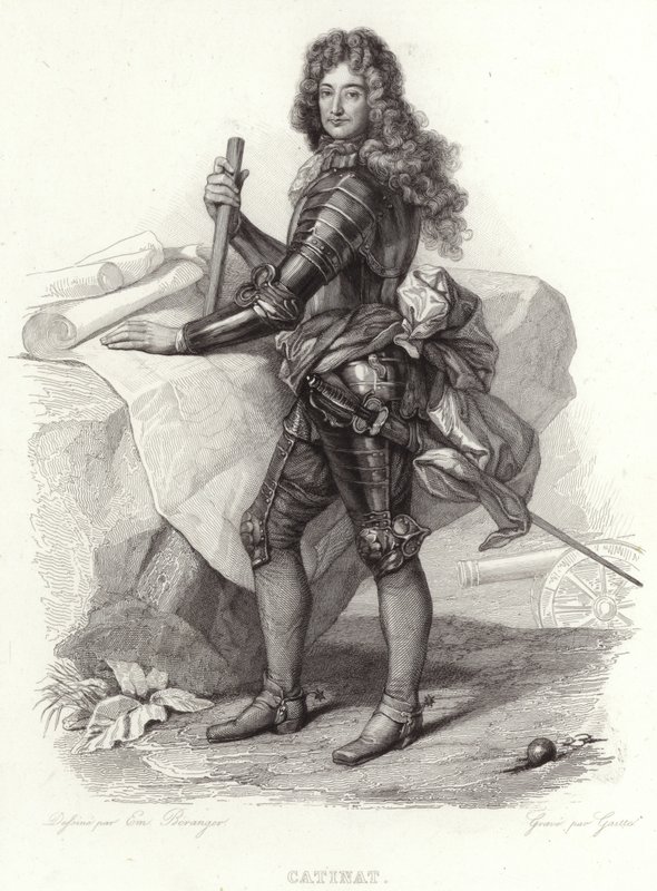 Portrait of Nicolas Catinat by French School