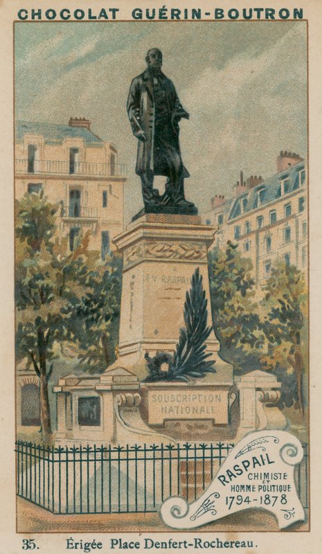 Raspail, Chemist and Politician, 1794-1878, Erected in Place Denfert-Rochereau by French School
