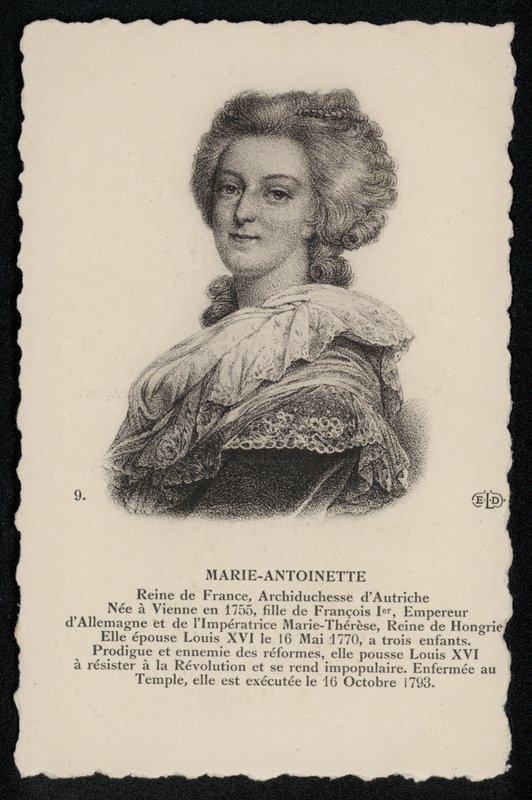 Queen Marie-Antoinette by French School