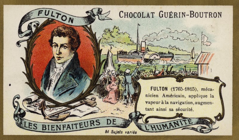 Robert Fulton, American Engineer and Inventor by French School