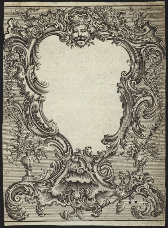 Rococo Design for a Frame by French School